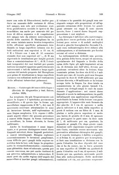 La radiologia medica rivista mensile