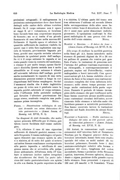 La radiologia medica rivista mensile