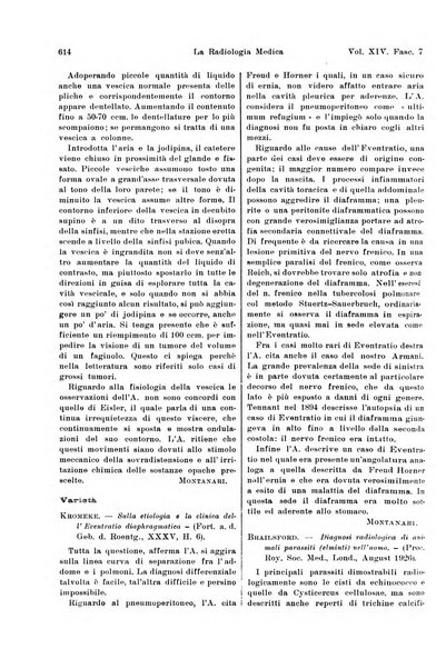 La radiologia medica rivista mensile