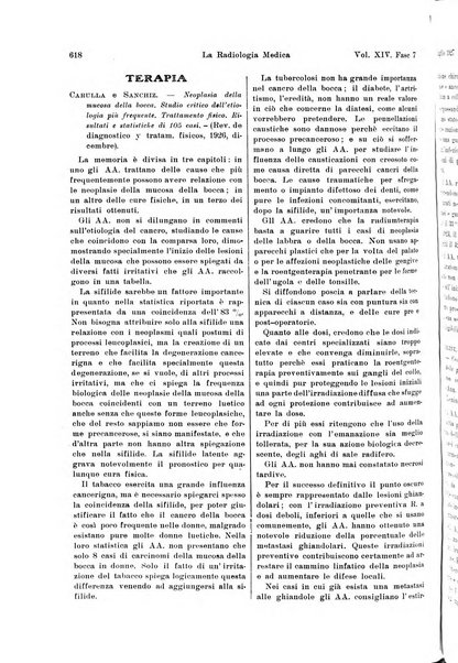 La radiologia medica rivista mensile