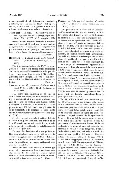 La radiologia medica rivista mensile