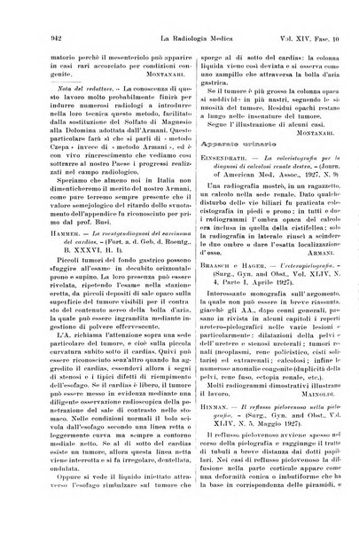 La radiologia medica rivista mensile