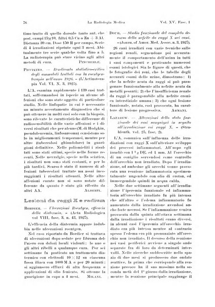 La radiologia medica rivista mensile