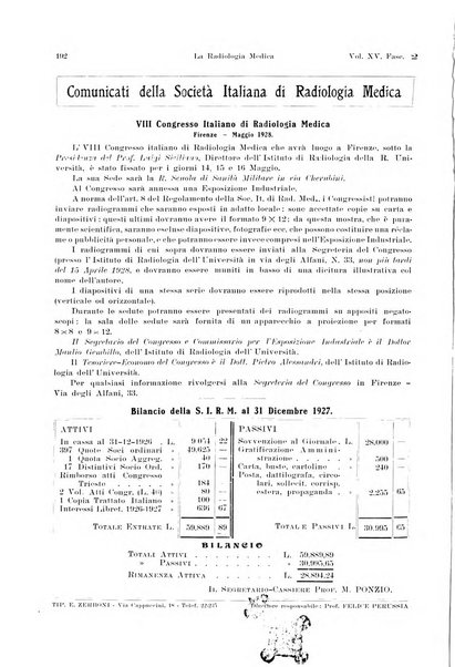 La radiologia medica rivista mensile