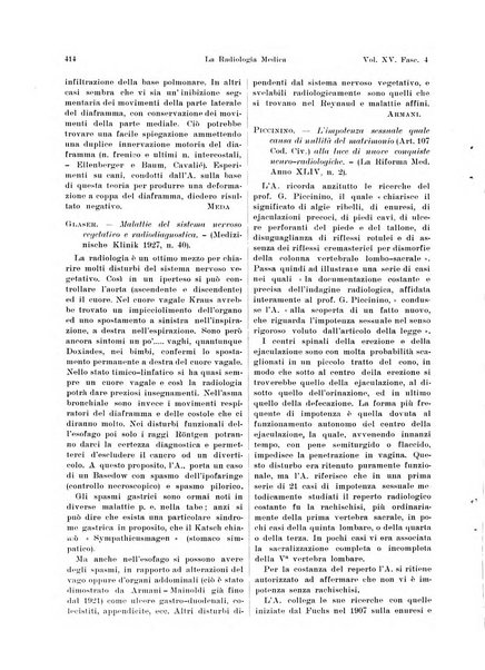 La radiologia medica rivista mensile