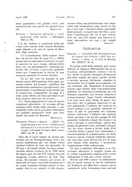 La radiologia medica rivista mensile