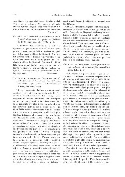 La radiologia medica rivista mensile