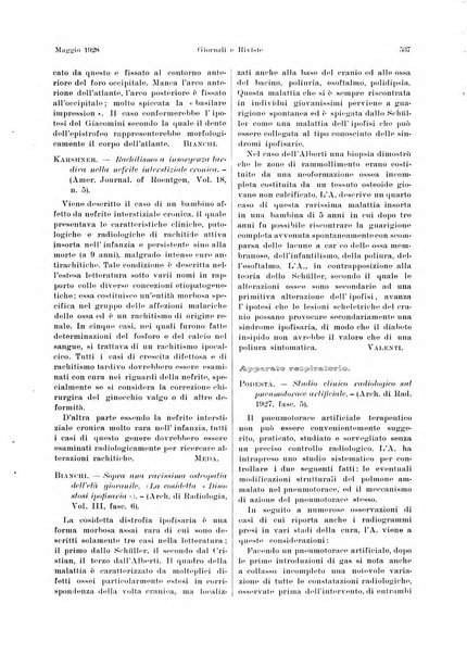 La radiologia medica rivista mensile