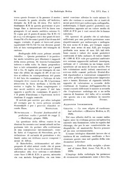 La radiologia medica rivista mensile