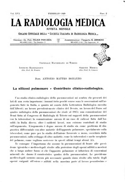 La radiologia medica rivista mensile