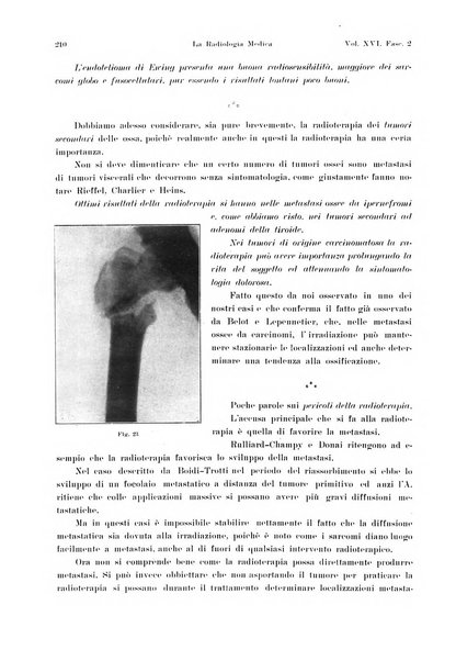 La radiologia medica rivista mensile