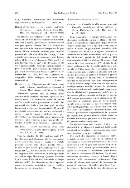 La radiologia medica rivista mensile