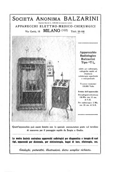 La radiologia medica rivista mensile