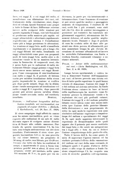 La radiologia medica rivista mensile