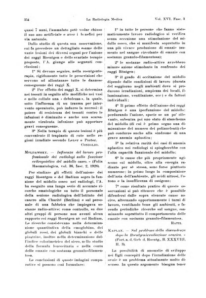 La radiologia medica rivista mensile