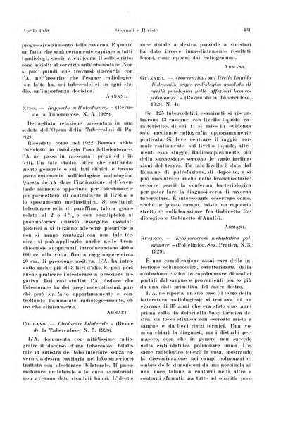 La radiologia medica rivista mensile