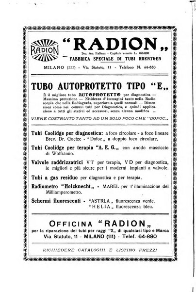 La radiologia medica rivista mensile