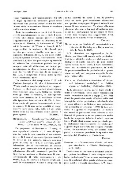 La radiologia medica rivista mensile