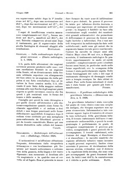 La radiologia medica rivista mensile