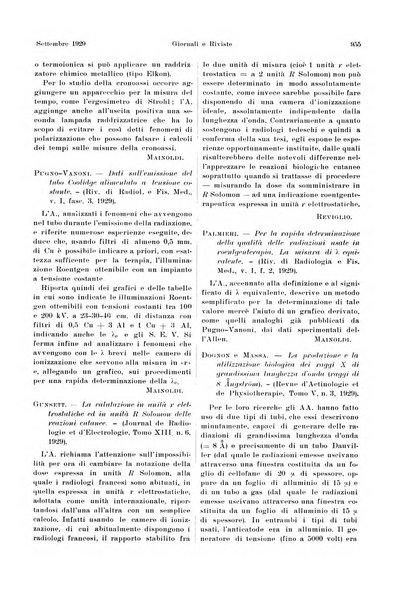 La radiologia medica rivista mensile