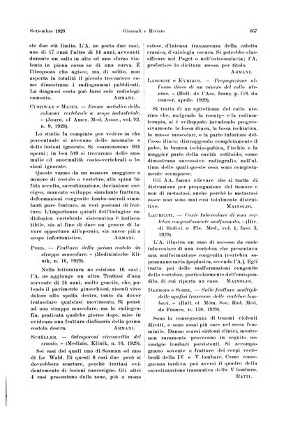 La radiologia medica rivista mensile