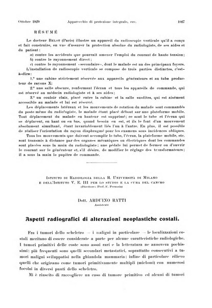 La radiologia medica rivista mensile