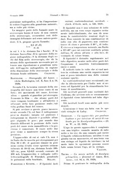 La radiologia medica rivista mensile