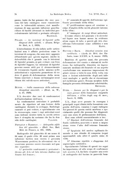 La radiologia medica rivista mensile