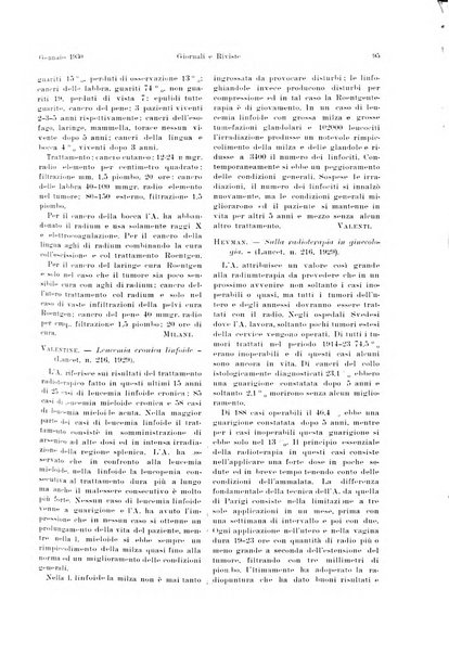 La radiologia medica rivista mensile