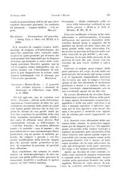 La radiologia medica rivista mensile