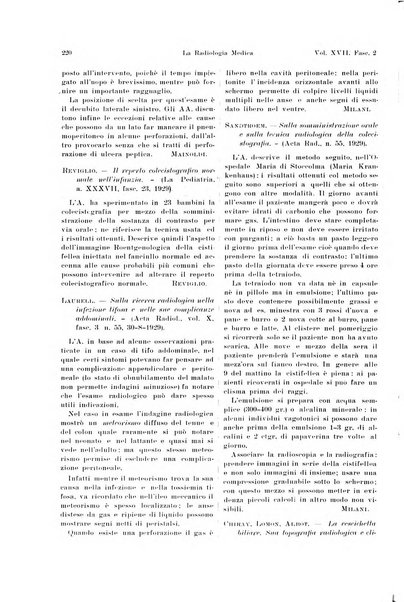 La radiologia medica rivista mensile