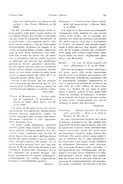 La radiologia medica rivista mensile