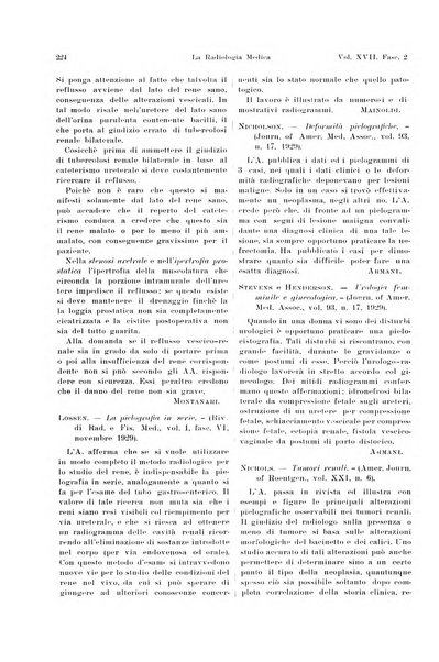 La radiologia medica rivista mensile