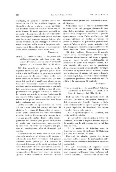 La radiologia medica rivista mensile