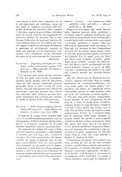 La radiologia medica rivista mensile