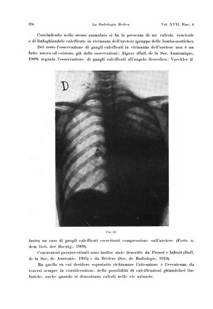 La radiologia medica rivista mensile