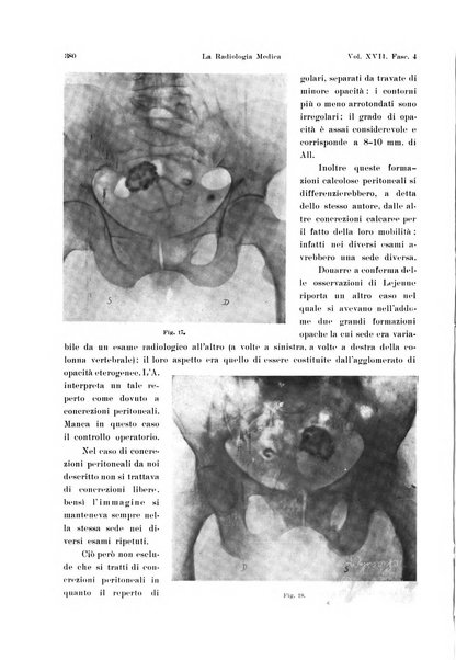 La radiologia medica rivista mensile