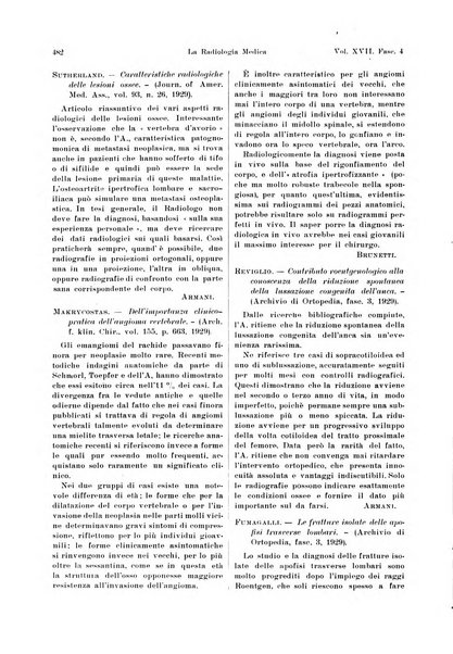 La radiologia medica rivista mensile