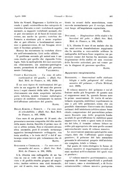 La radiologia medica rivista mensile