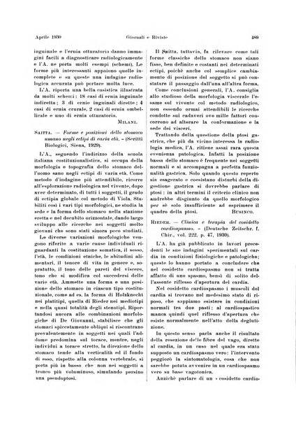 La radiologia medica rivista mensile