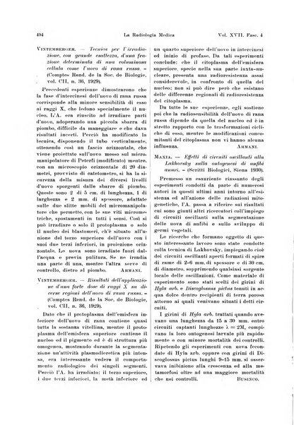 La radiologia medica rivista mensile