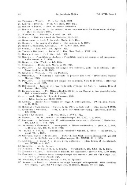 La radiologia medica rivista mensile