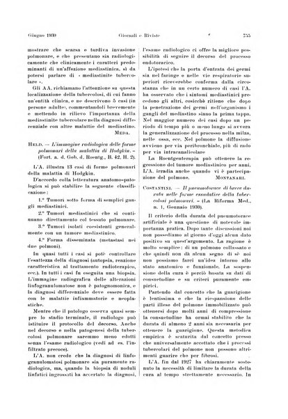 La radiologia medica rivista mensile