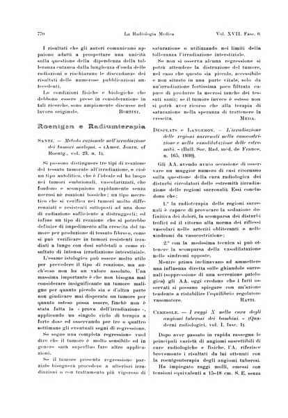 La radiologia medica rivista mensile