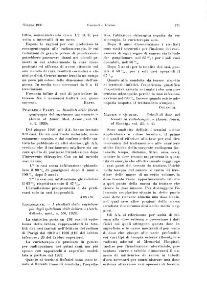 La radiologia medica rivista mensile