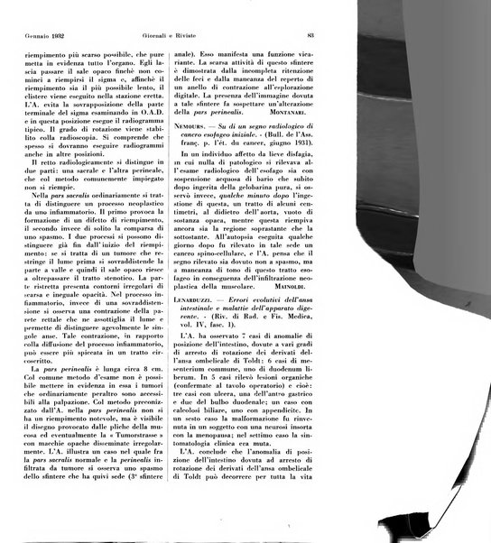 La radiologia medica rivista mensile