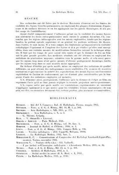 La radiologia medica rivista mensile