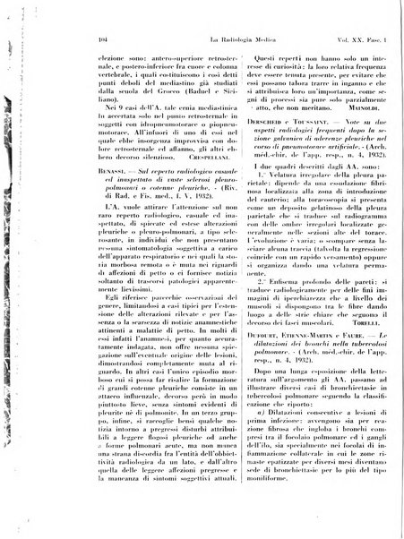 La radiologia medica rivista mensile