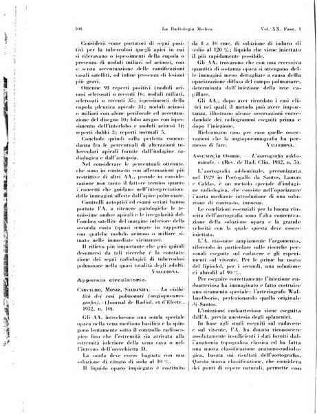 La radiologia medica rivista mensile