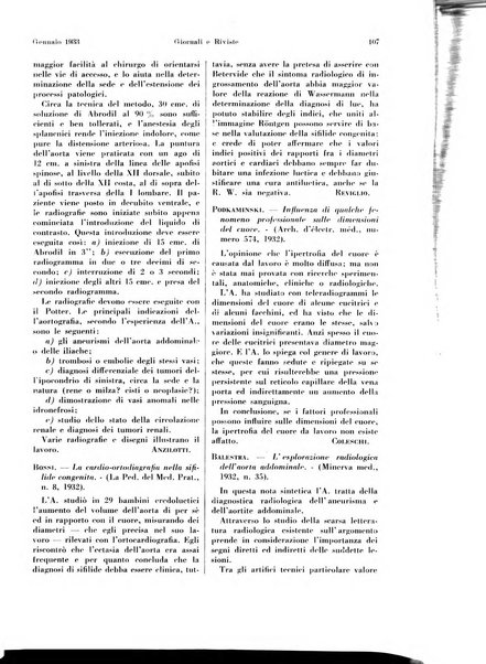 La radiologia medica rivista mensile